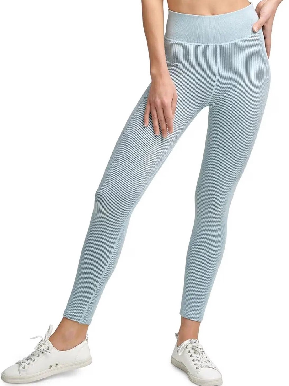 Spiritual Gangster ribbed leggings medium/ large sage